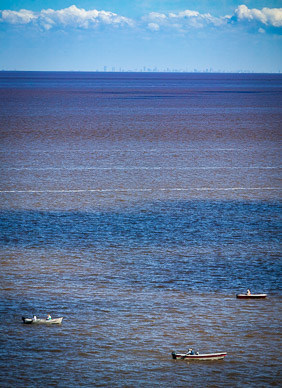 Colonia, Uruguay – BA in the distance