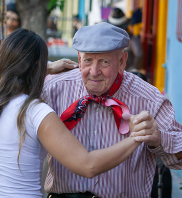 Tango in La Boca, Buenos Aires