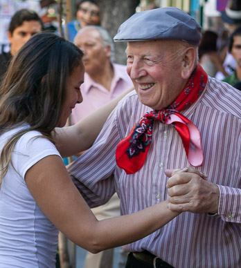 Tango in La Boca, Buenos Aires