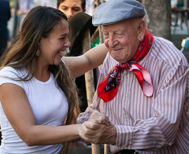 Tango in La Boca, Buenos Aires