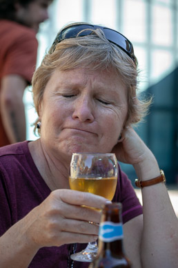 Last lunch before departure, La Boca