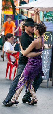 Tango in La Boca, Buenos Aires