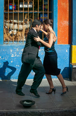 Tango in La Boca, Buenos Aires