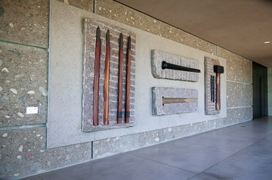 Bodega Salentein, visitors' center/art gallery