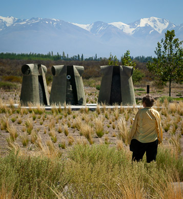 Bodega Salentein, visitors' center/art gallery
