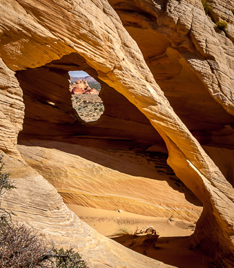 North Tepees through Melody's Eye & Top Rock Window