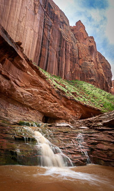 One of many waterfalls