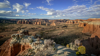 Upper Cathedral Valley, Capitol Reef