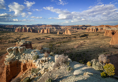 Upper Cathedral Valley, Capitol Reef