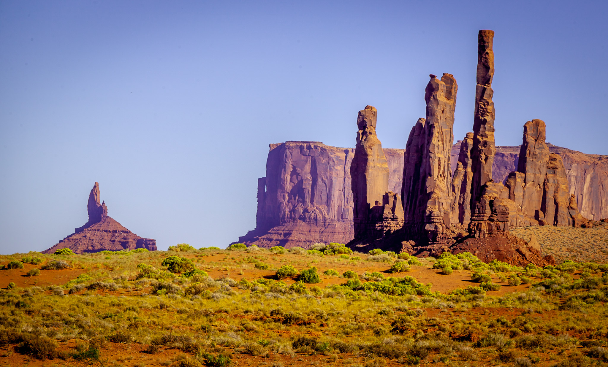 Totem Poles, Monument Valley