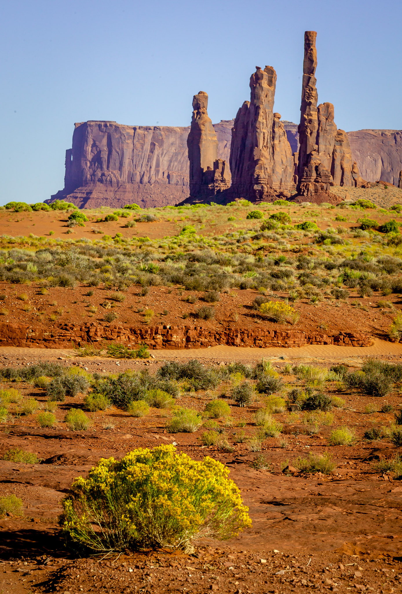 Totem Poles, Monument Valley