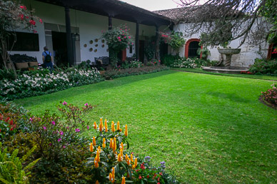 Popenoe historic house's garden