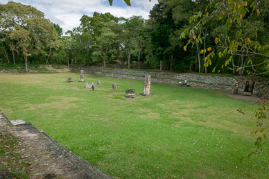 View from top of pyramid