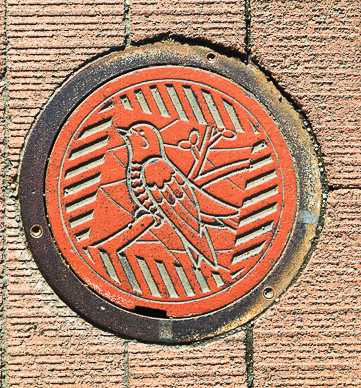Interesting manhole covers seen during trip