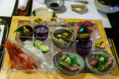 Traditional ryokan hotel in Otaru