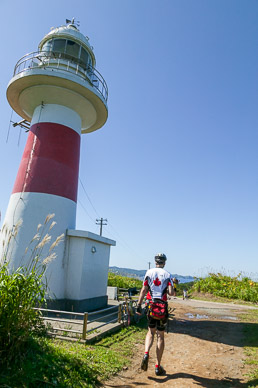 Riding around Shakotan Peninsula