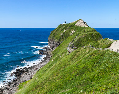Riding around Shakotan Peninsula