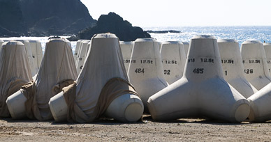 Riding around Shakotan Peninsula