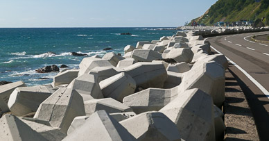 Riding around Shakotan Peninsula