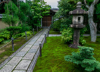 early morning panorama of Golden Lake