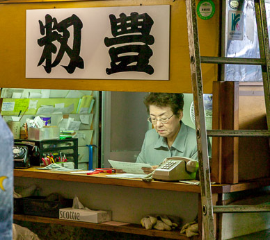 Tsukiji fish market