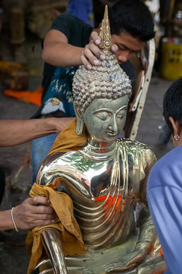 Religious statue factory