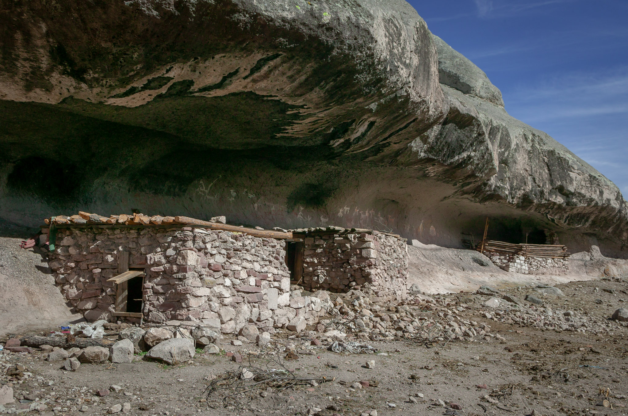 Tarahumara cave dwellings