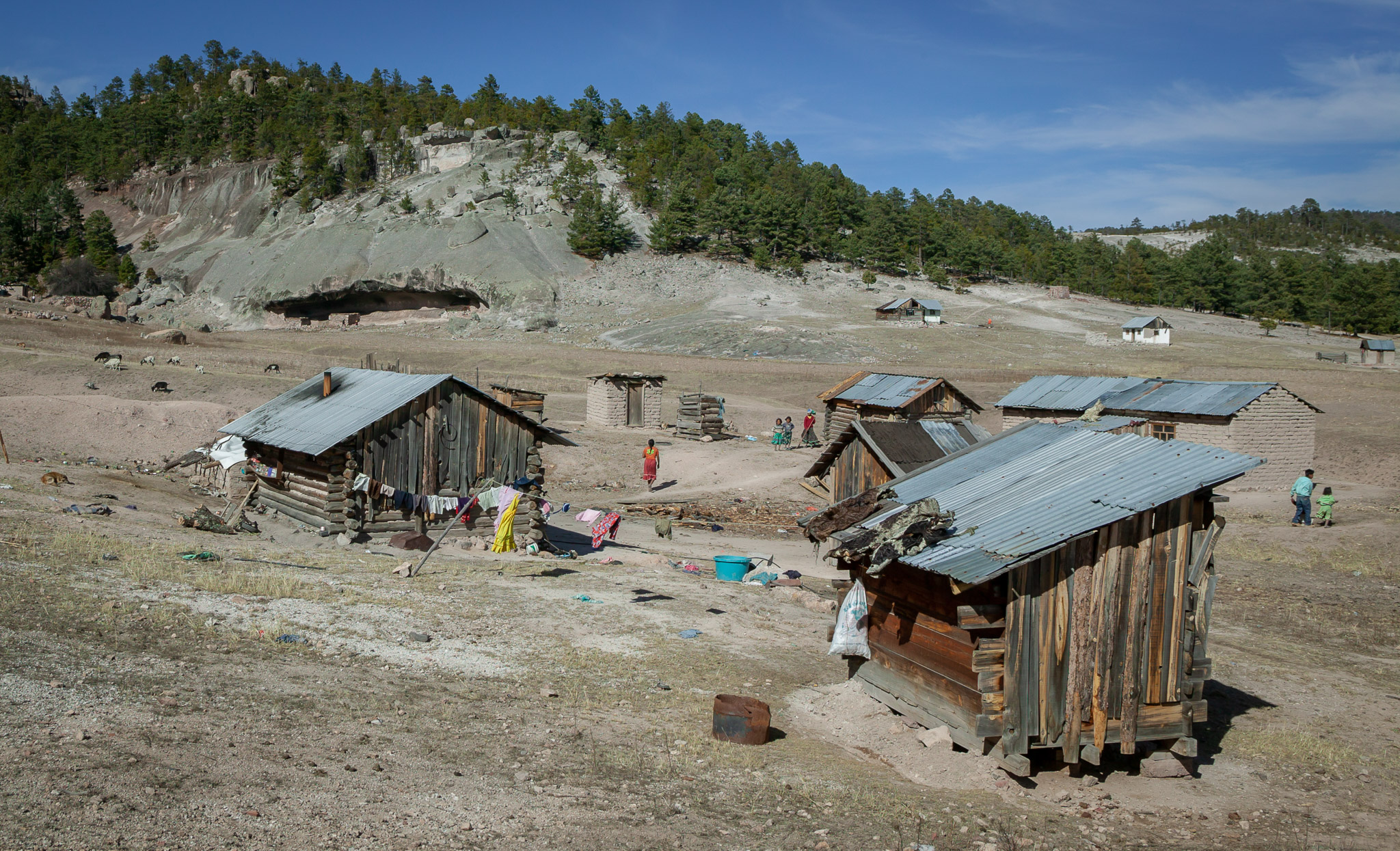 Tarahumara settlement