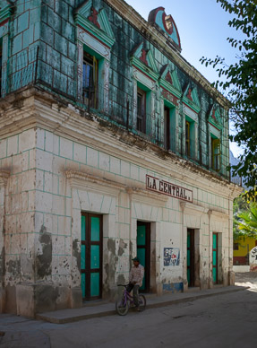 Town of Urique at bottom of Copper Canyon