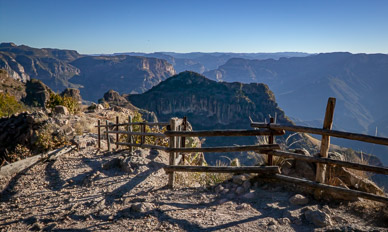 Back at viewport over Copper Canyon