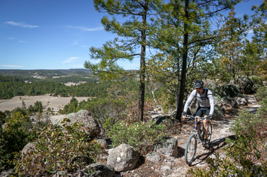 Riding from Creel to Valle de Monjes