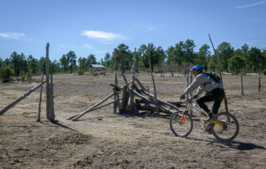 Riding from Creel to Valle de Monjes