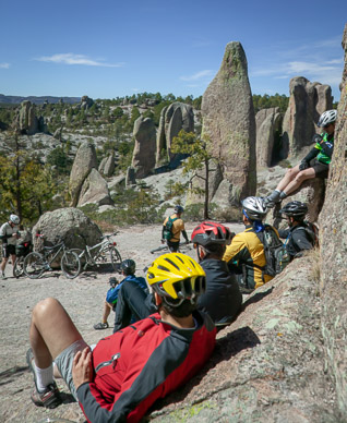 Break in Valle de Monjes (Valley of the Monks)