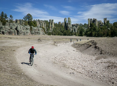 Leaving Valle de Monjes