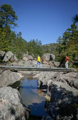 Hiking to Cusárare Falls