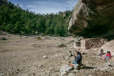 Biking in the Sierra Tarahumara