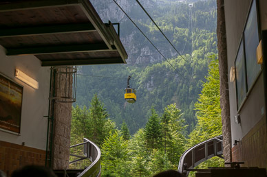 Tram up to Dachstein Alps & ice caves