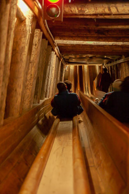 Descending between levels