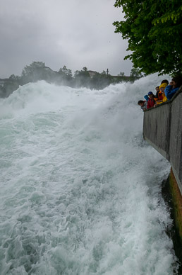 Rheinfall – huge falls on Rhine River