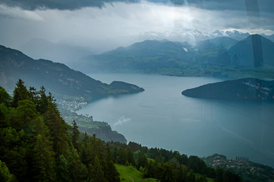 View from Mt. Riggi tram