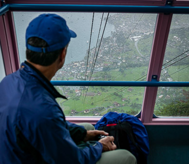 View from Mt. Riggi tram