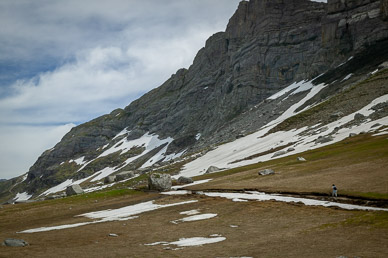 View along Schynige Platte-First-Grindelwald hike