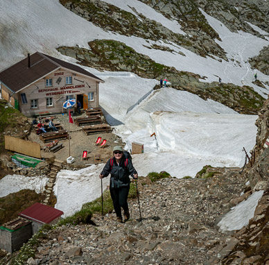 Beginning home stretch to the Faulhorn