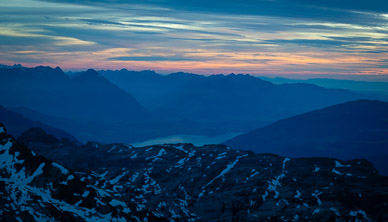 Sunset from Faulhorn