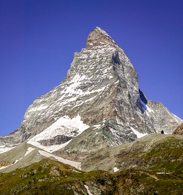 View along hike from Schwarzsee to Stafel