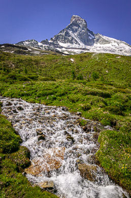 View along hike from Schwarzsee to Stafel