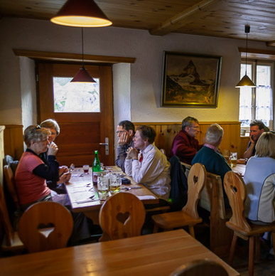 Hotel du Trift dining room