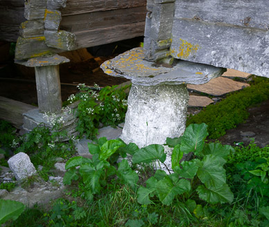 Ancient barn near Zmutt