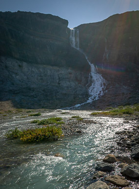 Bow Glacier Falls