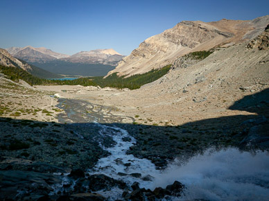 Bow Glacier Falls